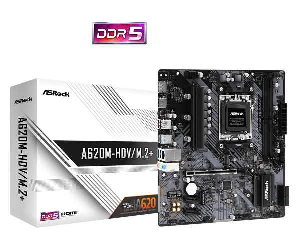 ASRock A620M-HDV/M.2+